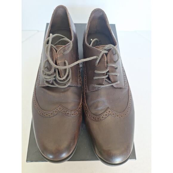 Born Handcrafted Footwear Brown Leather Wingtip Oxford Shoes – Size 8 / 41 main image 8